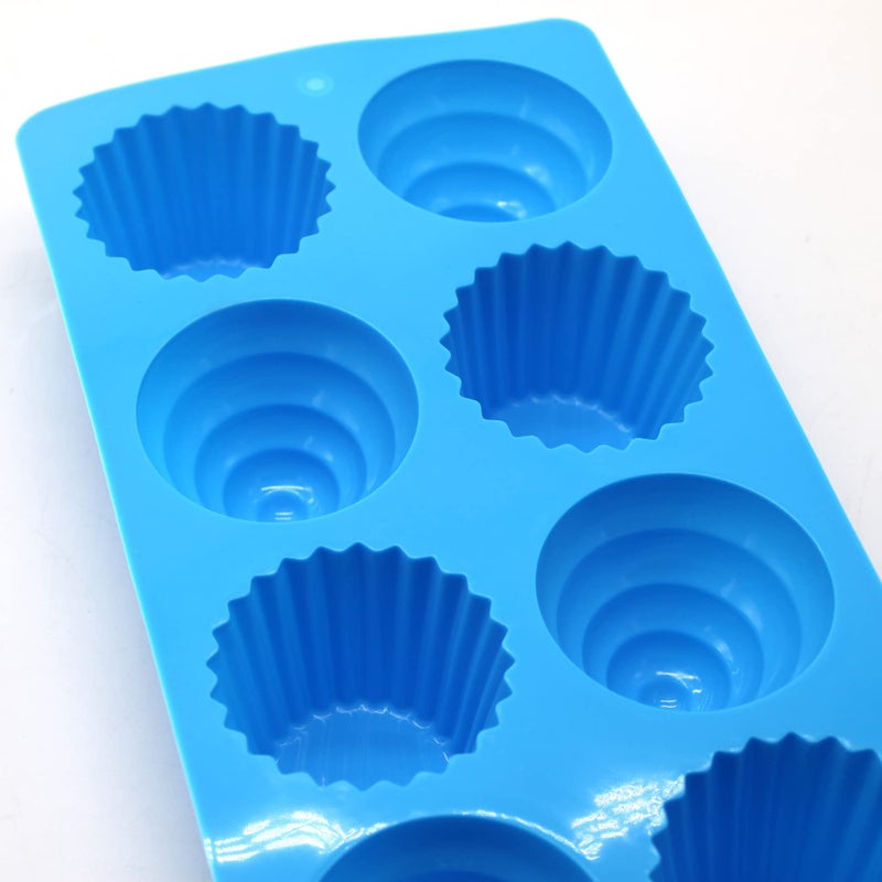 X-Haibei Great Ice Cream Cone Cupcake Soap Pan Bakeware 8-cavity Tray - Image 4